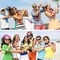 Hawaiian Leis, 48PCS Luau Party Decorations Including Necklace Headbands and Wristbands for Tropical Themed Party Girl Birthday Decor
